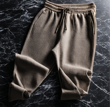 Charcoal Grey Cashmere Joggers