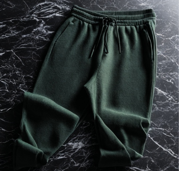 Forest Green Cashmere Joggers
