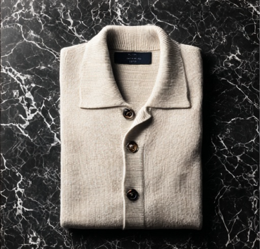 Ivory White Cashmere Cardigan